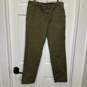 AG Adriano Goldschmied Women's The Kinsley Utilitarian Modern‎ Skinny in Olive